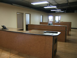 Photo of custom office area